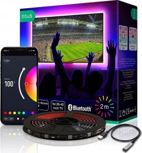 Nous Taśma LED Smart RGB 2m TV Led Strip Nous F7 Darmowa dostawa od 99 zł! 1