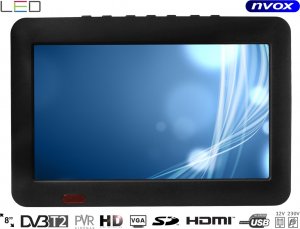 Odtwarzacz przenośny Nvox Telewizor przenośny LED 8" 5