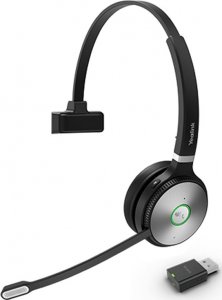 Słuchawka Yealink Yealink WH62 Portable Zestaw słuchawkowy Bezprzewodowy Opaska na głowę Połączenia/muzyka Czarny, Szary 1