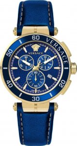 Zegarek Versace Zegarek marki Versace model VE3L00322 kolor Niebieski. Akcesoria Męskie. Sezon: Cały rok NoSize 1
