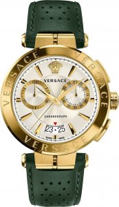 Zegarek Versace Zegarek marki Versace model VE1D01320 kolor Zielony. Akcesoria Męskie. Sezon: Cały rok NoSize 1