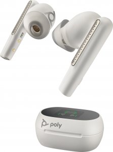 Słuchawka Poly POLY Voyager Free 60+ Zestaw słuchawkowy Bezprzewodowy Douszny Biuro/centrum telefoniczne Bluetooth Biały 1