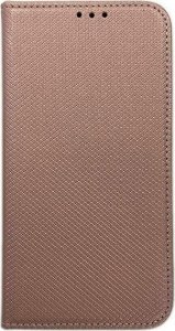 NO NAME Etui Smart Magnet book Motorola MOTO G82 5G różowo złoty/rose gold 1