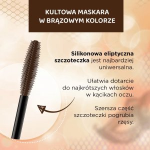 EVELINE_Variete Lashes Show pogrubiająco-wydłużający tusz do rzęs Brown 10ml 4