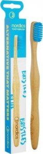 Nordics Bamboo Toothbrush bambusowa szczoteczka do zębów Blue 1