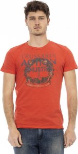 Trussardi Action T-shirty marki Trussardi Action model 2AT17 kolor Czerwony. Odzież Męskie. Sezon: XL 1