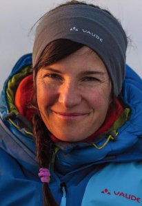 Vaude Opaska sportowa na głowę z wełny merynosów Vaude Cassons Merino - szara 2