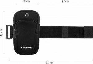 Wozinsky Opaska na telefon do biegania armband różowa Opaska na telefon do biegania armband różowa 3