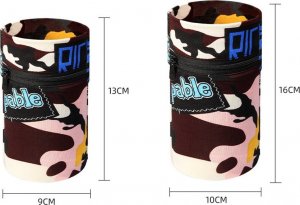 Hurtel Opaska na ramię do biegania ćwiczeń fitness armband paski biały-czarny Opaska na ramię do biegania ćwiczeń fitness armband paski biały-czarny 4