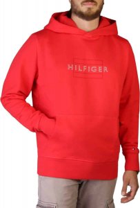 Tommy Hilfiger Bluzy marki Tommy Hilfiger model MW0MW25598 kolor Czerwony. Odzież Męskie. Sezon: Jesień/Zima L 1