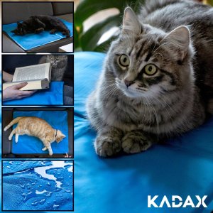 Kadax DUŻA MATA CHŁODZĄCA DLA PSA KOTA LEGOWISKO 65x50 6