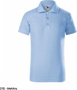 MALFINI Pique Polo 222 - ADLER - Koszulka polo dziecięca, 200 g/m2, - błękitny - 110 cm/4 lata-158 cm/12 lat 134 cm/8 lat 1