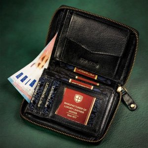 Peterson Skórzany męski portfel PTN 340-P NoSize 4