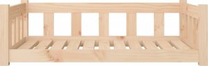 vidaXL Legowisko dla psa, 95,5x65,5x28 cm, lite drewno sosnowe 4