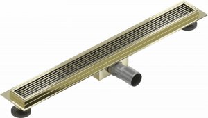 Mexen Mexen Flat M33 odpływ liniowy 60 cm, złoty - 1533060-15 5