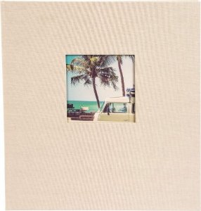 Goldbuch Album GOLDBUCH 31 723 Bella Vista sandgrey 30x31/100 pages, white sheets | corners/stickers | bookbinding 1