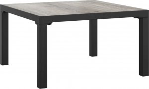 vidaXL 6-cz. zestaw wypoczynkowy do ogrodu, czarno-szary, polirattan 8