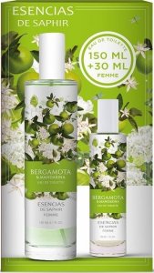 Saphir Saphir Esencias Bergamota & Mandarina zestaw woda toaletowa spray 150ml + woda toaletowa spray 30ml 1