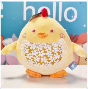 myHomelife Maskotka pluszak kurczaczek w fartuszku 2