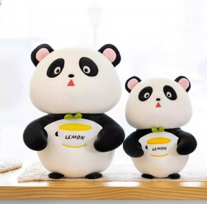 myHomelife Maskotka pluszak zawieszka mała panda lemon 23 cm 3