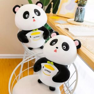 myHomelife Maskotka pluszak zawieszka mała panda lemon 23 cm 4