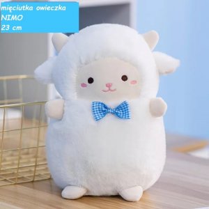 myHomelife Maskotka pluszak mięciutka owieczka NIMO 23cm 2