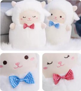 myHomelife Maskotka pluszak mięciutka owieczka NIMO 23cm 7