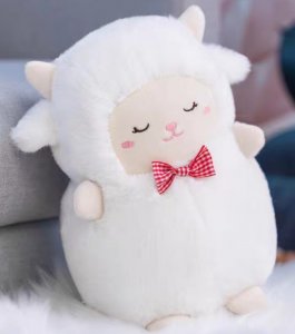 myHomelife Maskotka pluszak mięciutka owieczka NIMO 23cm 8