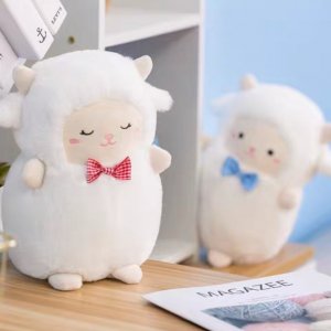 myHomelife Maskotka pluszak mięciutka owieczka NIMO 23cm 9