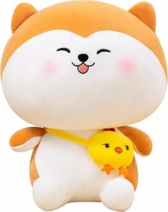 myHomelife Maskotka pluszak pies Shiba Manto brązowy 35 cm 8