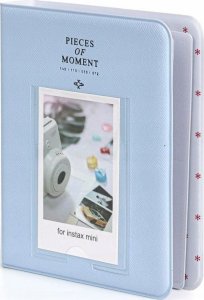 LoveInstant Album na Zdjęcia 64 szt. do Fujifilm INSTAX Mini 12 11 40 9 8 7s EVO LiPlay Link 2 SE / Pastelowy Niebieski 5