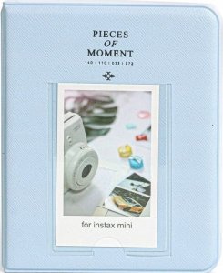 LoveInstant Album na Zdjęcia 64 szt. do Fujifilm INSTAX Mini 12 11 40 9 8 7s EVO LiPlay Link 2 SE / Pastelowy Niebieski 6