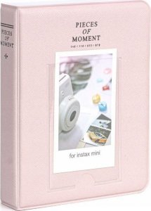 LoveInstant Album na Zdjęcia 64 szt. do Fujifilm INSTAX Mini 12 11 40 9 8 7s EVO LiPlay Link 2 SE / Pastelowy Różowy 1