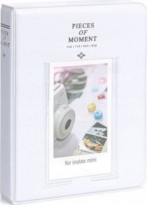 LoveInstant Album na Zdjęcia 64 szt. do Fujifilm INSTAX Mini 12 11 40 9 8 7s EVO LiPlay Link 2 SE / Pastelowy Biały 1