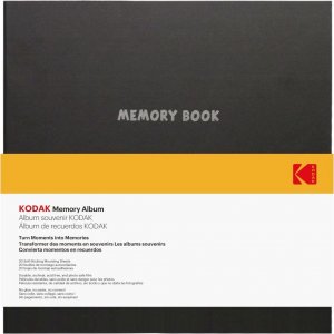 Kodak Kodak Album Na Zdjęcia Samoprzylepny 40 Stron Do Zdjęć A4 / A5 / A6 / Instax / Polaroid / Zink / Cat 9891-312 / Czarny 1