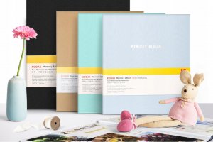 Kodak Kodak Album Na Zdjęcia Samoprzylepny 40 Stron Do Zdjęć A4 / A5 / A6 / Instax / Polaroid / Zink / Cat 9891-312 / Czarny 8