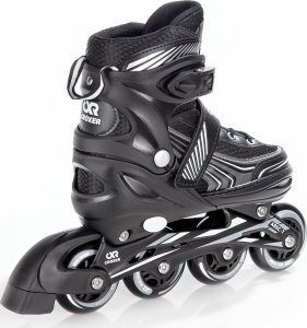 Rolki Croxer Optima rekreacyjne regulowane czarne r. 35-38 4