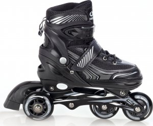 Rolki Croxer Optima rekreacyjne regulowane czarne r. 35-38 5