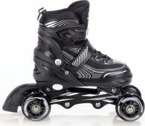 Rolki Croxer Optima rekreacyjne regulowane czarne r. 35-38 7