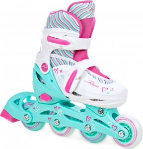 Rolki Raven Inlineskates Loret Mint rekreacyjne regulowane białe r. 30-33 2