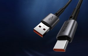 Kabel USB Mcdodo USB-A - USB-C 1.8 m Czarny (CA-3591) 2