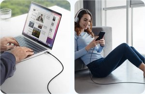 Kabel USB Mcdodo USB-A - USB-C 1.8 m Czarny (CA-3591) 3