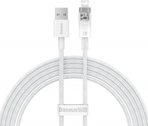 Kabel USB Baseus USB-A - Lightning 2 m Biały (CATS010102) 1