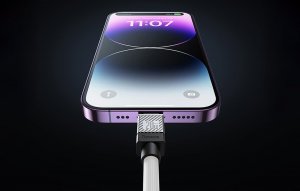 Kabel USB Baseus USB-C - Lightning 2 m Biały (CAKW000102) 2