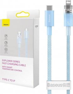 Kabel USB Baseus USB-C - Lightning 2 m Niebieski (CATS010303) 1