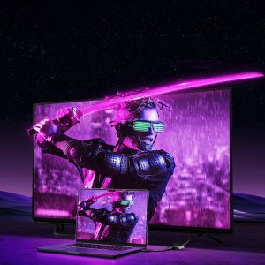 Adapter AV Baseus Adapter HDMI Baseus 2w1 z kablem 1m (czarny) 13