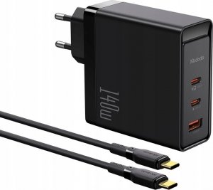 Ładowarka Mcdodo Ładowarka sieciowa GaN 140W CH-2913 2x USB-C, USB-A (czarny) 13