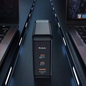 Ładowarka Mcdodo Ładowarka sieciowa GaN 140W CH-2913 2x USB-C, USB-A (czarny) 4