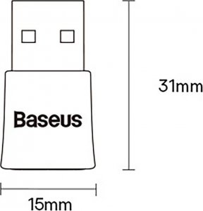Adapter bluetooth Baseus BA07 czarny 5