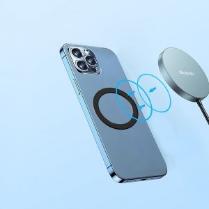 Mcdodo Magnetyczny uchwyt / ring na telefon Mcdodo dla urządzeń z MagSafe 1 sztuka (czarny) 3